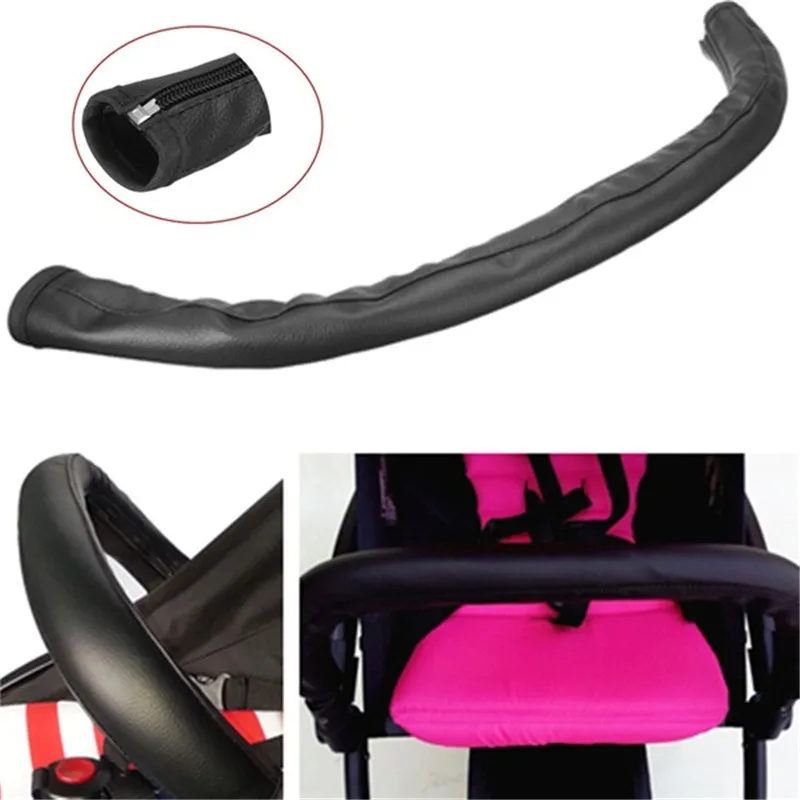 Baby Stroller Armrest Cover Pram Handrails Cover Protective Case for Baby Pram Armrest Handle Covers Stroller Accessories