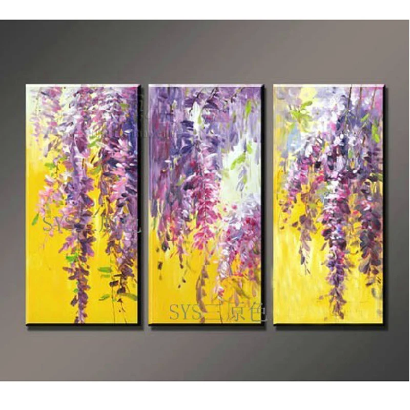 

MODERN ABSTRACT HUGE WALL ART OIL PAINTING ON CANVAS beautiful impression flower decorative pictures