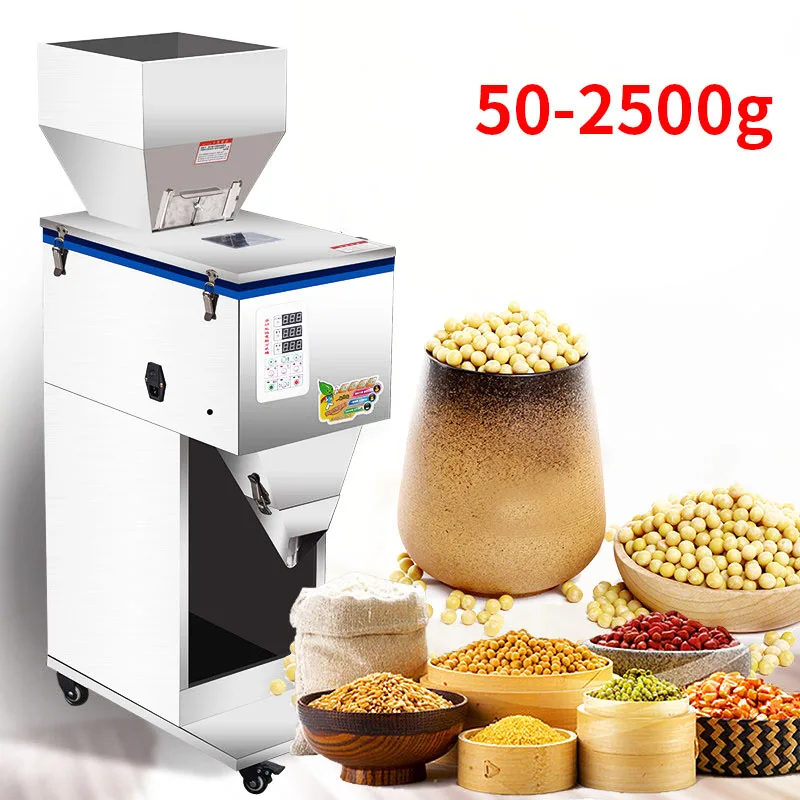 

20-999g Granular Powder Filling Machine Digital Control Tea Grain Corn Grain Weighing Machine Automatic Filling Machine
