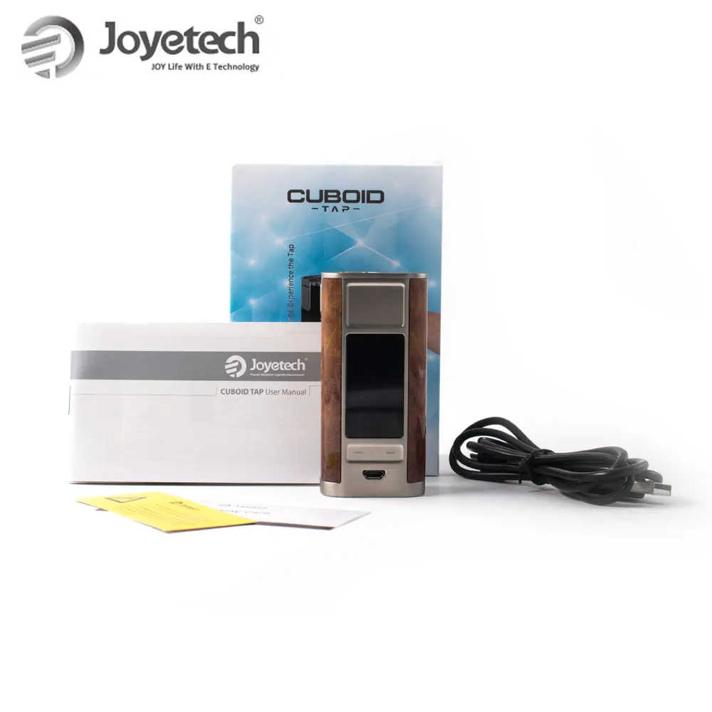 Оригинальная электронная сигарета Joyetech cuboid Tap Box Mod с OLED дисплеем 228 Вт батарейный комплект питание от 18650 электронная сигарета Большая распродажа