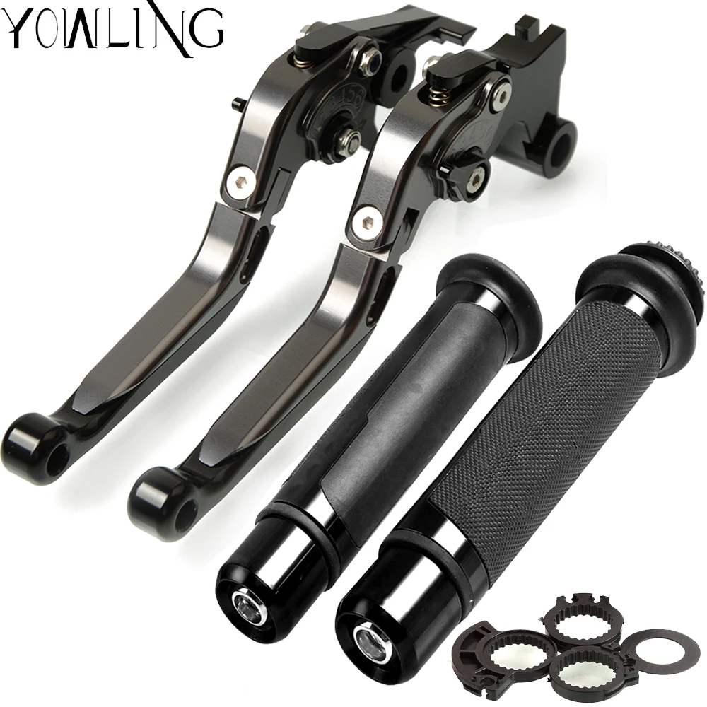 Motorcycle Accessories Brake Clutch Levers and Handlebar Hand Grips For SUZUKI DL1000 V-STROM 2002-2016 2011 2012 2013 2014 2015 Motorcycle Accessories Brake Clutch Levers and Handlebar Hand Grips For SUZUKI DL1000 V-STROM 2002-2016 2011 2012 2013 2014 2015