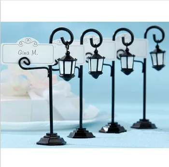 

Bourbon Street Streetlight Wedding Place Card Holder Wedding Favors Gifts Party Accessory Decoration Supplies 10pcs/lot