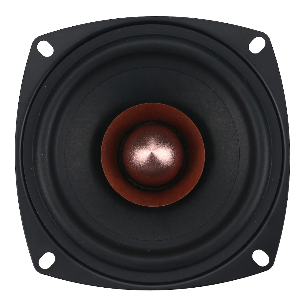 4 INCH Square Full Range Speaker Unit 4ohm 25W Aluminum Iron Boron Magnetic 2PCS audio speakers,bookshelf speakers