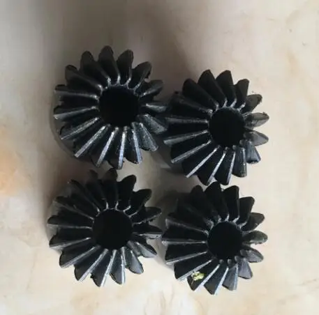 

1 moudle Metal bevel gear tooth surface quenching of 90 degrees one pair 2pieces 1:1 transmission 1M18