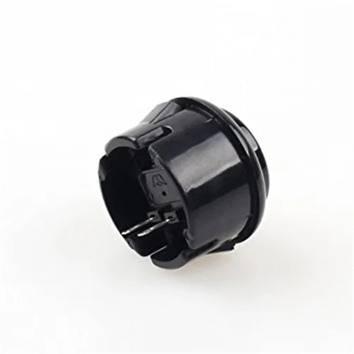 30mm Black Copy Sanwa Arcade Push Button with Mirco Switch (5)