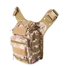 2016 Outdoor Tactical shoulder bag Military Sport Pack Shoulder Backpack for Camping Hiking Trekking Rover Sling bag Chest Pack tactical sling bag pack military rover shoulder sling backpack molle assault range bag edc bag day pack with usa tactical flag