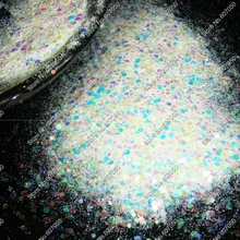 Различные размеры, круглые, в белый горошек, с принтом "с ярким светом оттенки блеск для ногтей порошок формы для ногтей искусство блестки для рукоделия, украшения