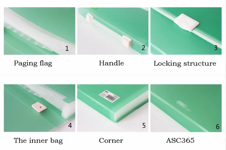 Пластиковый портфель расширяющийся A4 папка вставка многослойный пластиковый портфель хранение документов для студентов офисные принадлежности сумка для файлов