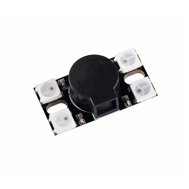 

BZ110DB_WS2812 5V 110DB Super Loud Active Buzzer with WS2812 LED Light for RC Models Multicopter DIY Part Accessories