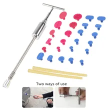 Ferramentas de PDR Dent Reparação Dent Dent Extrator Martelo Deslizante Guias RemovalPuller Ventosa Ferramentas Kit de Ferramentas de Mão