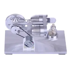 Улучшенная производительность алюминиевого сплава кварцевая нагревательная трубка двигатель перемешивания образовательная модель