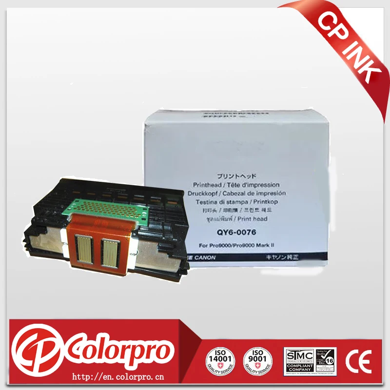 

Remanufactured QY6-0076 Printhead for Canon Pro9000 Pro9000 Mark II and SOME iP8500 iP8600 i9900 9900i i9950 printer head