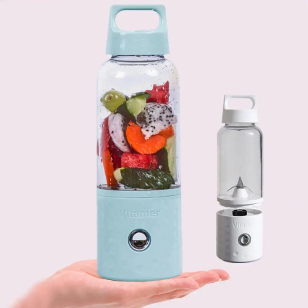 

500ml Portable Juicer Blender USB Rechargeable Blender Mixer Mini Juicer Juice Machine Smoothie Maker