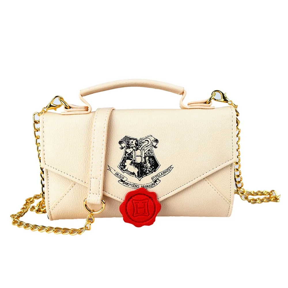 Harry Potter Envelope Satchel Bag Nude Hogwarts Primark