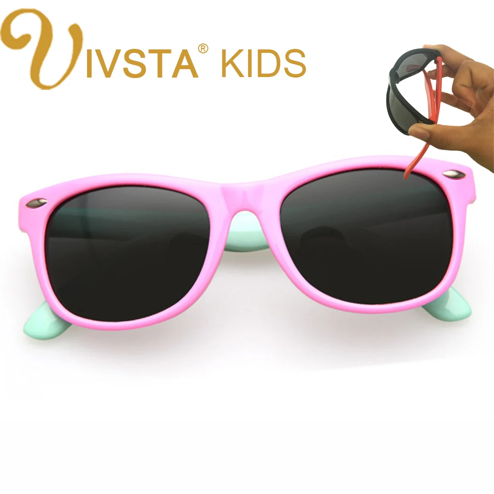 IVSTA Girls Sunglasses Kids Sunglasses Children Glasses Polarized