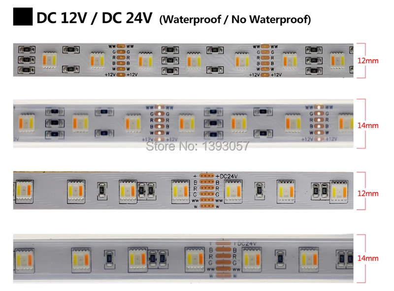 5050 5 in 1 chips LED 10