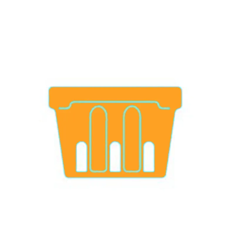 

Naifumodo Flower Pot Dies Metal Cutting Dies Scrapbooking Fruit Basket Die Cut for Card Making Embossing Craft Dies New 2019