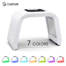 7 Color PDT LED Light Skin Care Rejuvenation Photon Machine For Facial Body Acne Remover Anti-wrinkle Skin Rejuvenation Massager pdt led light photodynamic facial skin care rejuvenation photon therapy machine for acne treatment wrinkle remover skin care