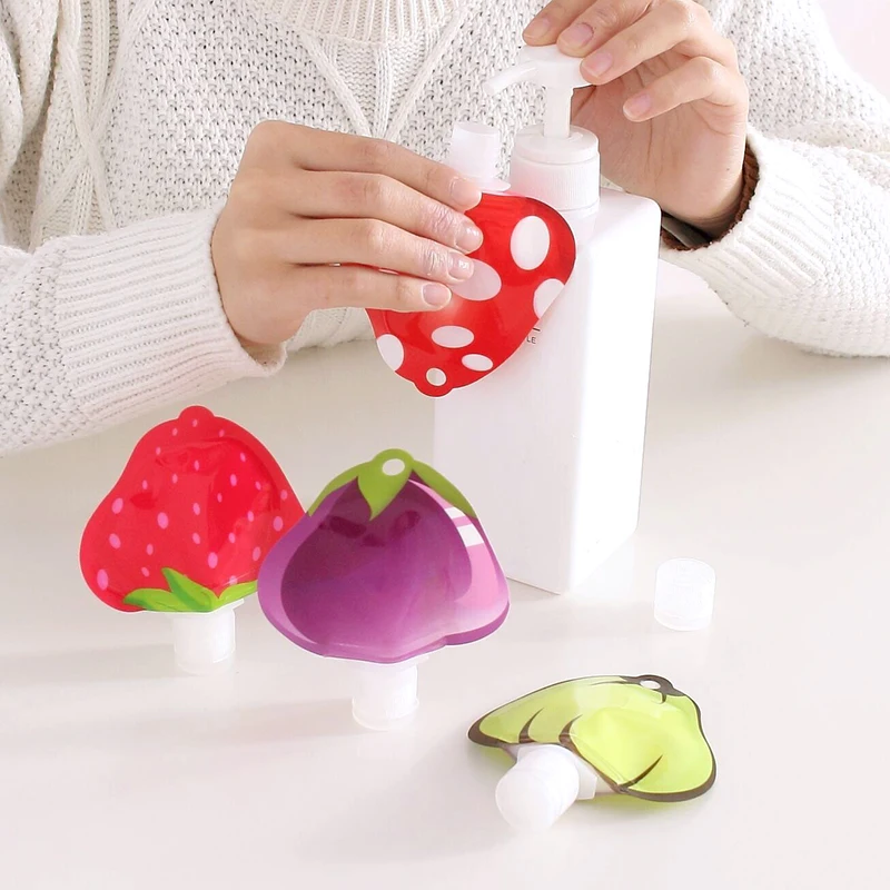 

New Travel portable lotion bottle hand sanitizer bottle of shampoo shower gel flexible travel cosmetic points bottling 63955