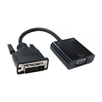 

The New DVI Input to VGA Output Video adapter with 3.5mm Audio & USB Power Port For Projector Monitor DV-040