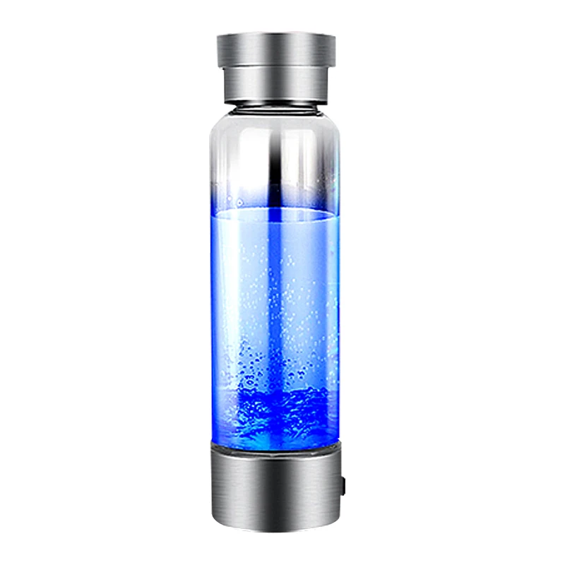 

SDFC-Portable Hydrogen Generator Ionizer For Pure H2 Rich Hydrogen Water Bottle Electrolysis Hidrogen 350ML Drink Hydrogen Wat