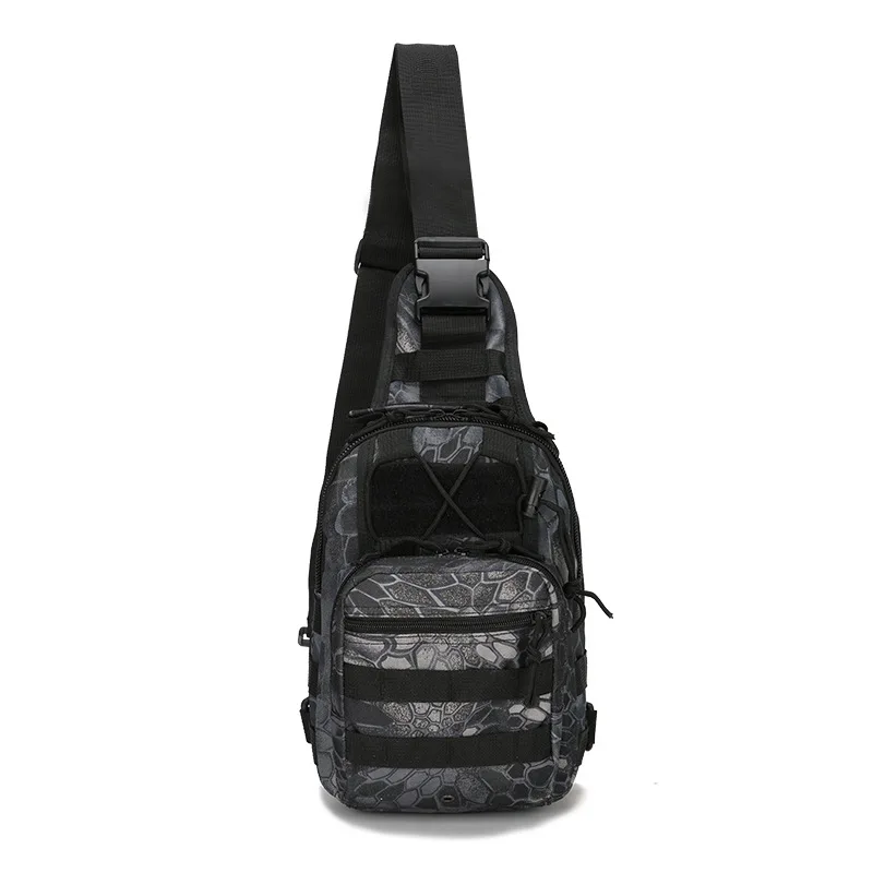 

High quaity Small chest bags riding shoulder bag Nylon camouflage tactical outdoor mountain portable waterproof fishing bags