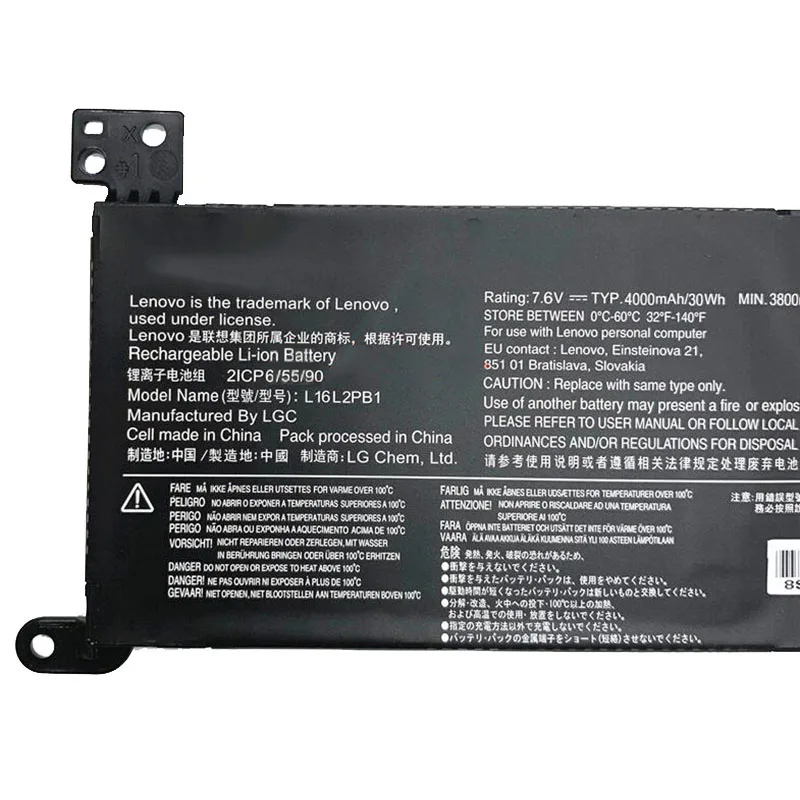 GZSM Аккумулятор для ноутбука L16L2PB2 для lenovo 5000 5000-15 батарея s L16S2PB2 батарея для ноутбука L16C2PB2 2ICP6/55/90 Аккумулятор для ноутбука