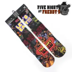 4x16 "Five Nights at Freddy's Freddy Fazbear's Pizza хлопковые носки цветные колготки для новорождённых косплэй костюм модные подарки прохладный