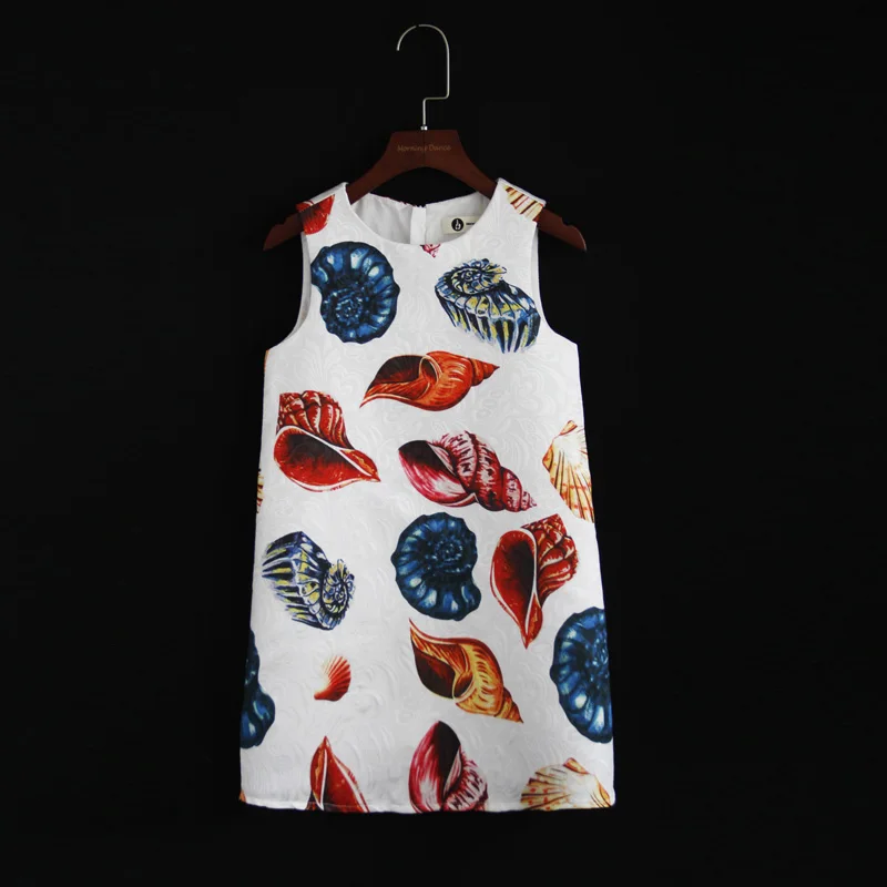 Spring family look clothes conch sleeveless mom & kids clothing baby girls vest party dress matching mother daughter mini dress Spring family look clothes conch sleeveless mom & kids clothing baby girls vest party dress matching mother daughter mini dress