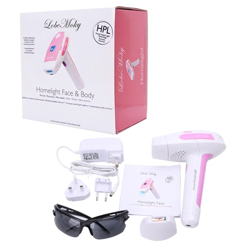 

IPL Permanent Hair Removal & Skin Rejuvenation Device Epilator For Body