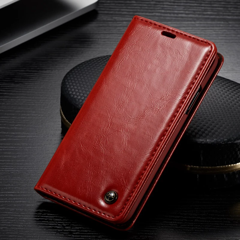 

Luxury Original Genuine Leather Wallet Card Flip Phone Case Cover For iPhone XR X XS Max 8 7 6 6s Plus 5S 5SE 5 X Cases