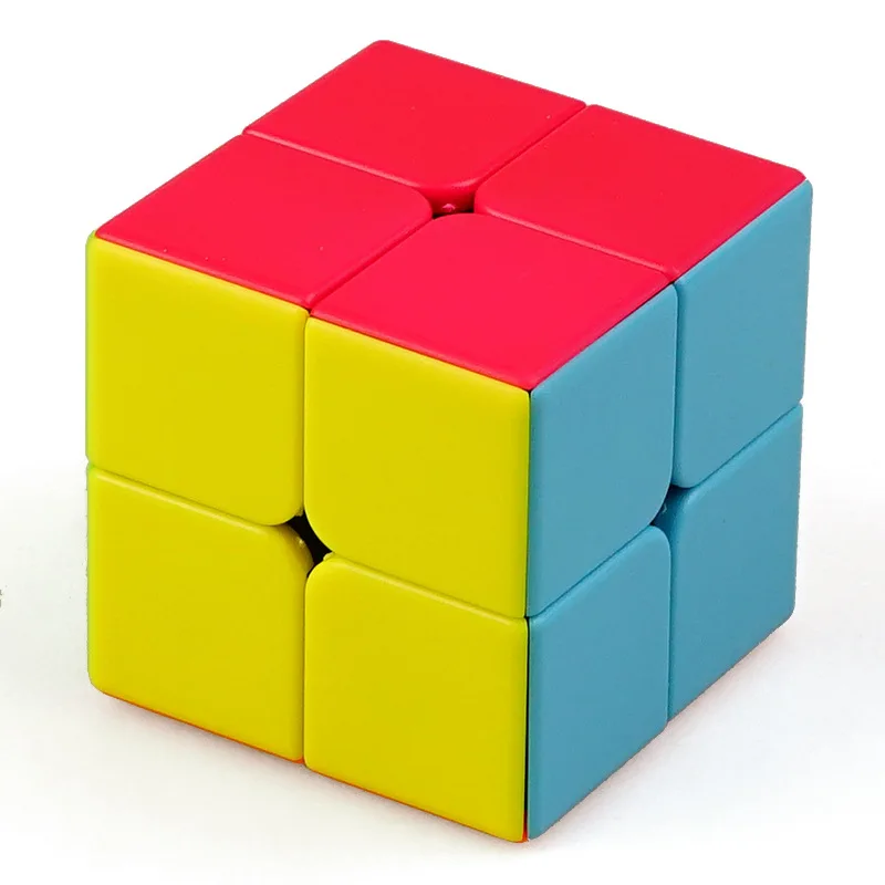 TXTWHY волшебный куб 2x2x2 Stickerless speed Cube 2x2 Пазлы игрушки для детей 50 мм