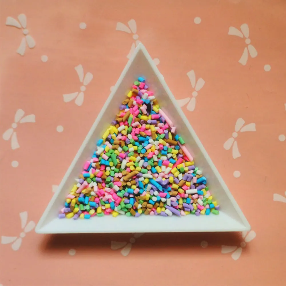 

5G/10G/50G Polymer Clay Fake Candy Sweets Simulation Sugar Sprinkles Phone Shell Decor