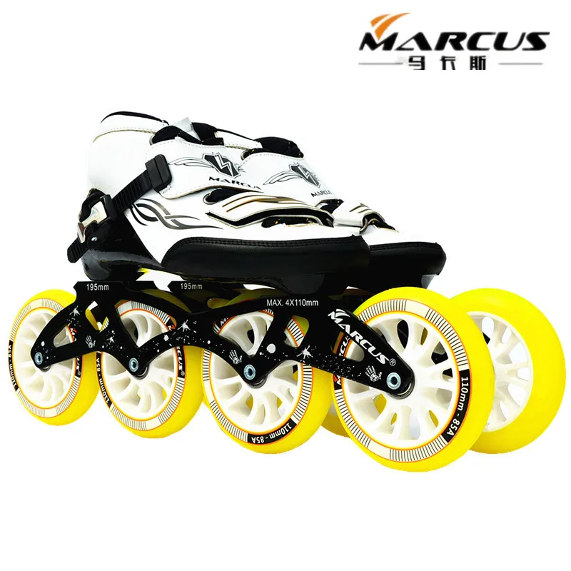 ZODOR ماركوس مضمنة سرعة أحذية التزلج على الجليد للمبتدئين ممارسة الرياضة اليومية التزلج Patines يستحق الشراء 4X110 ملليمتر عجلة قاعدة
