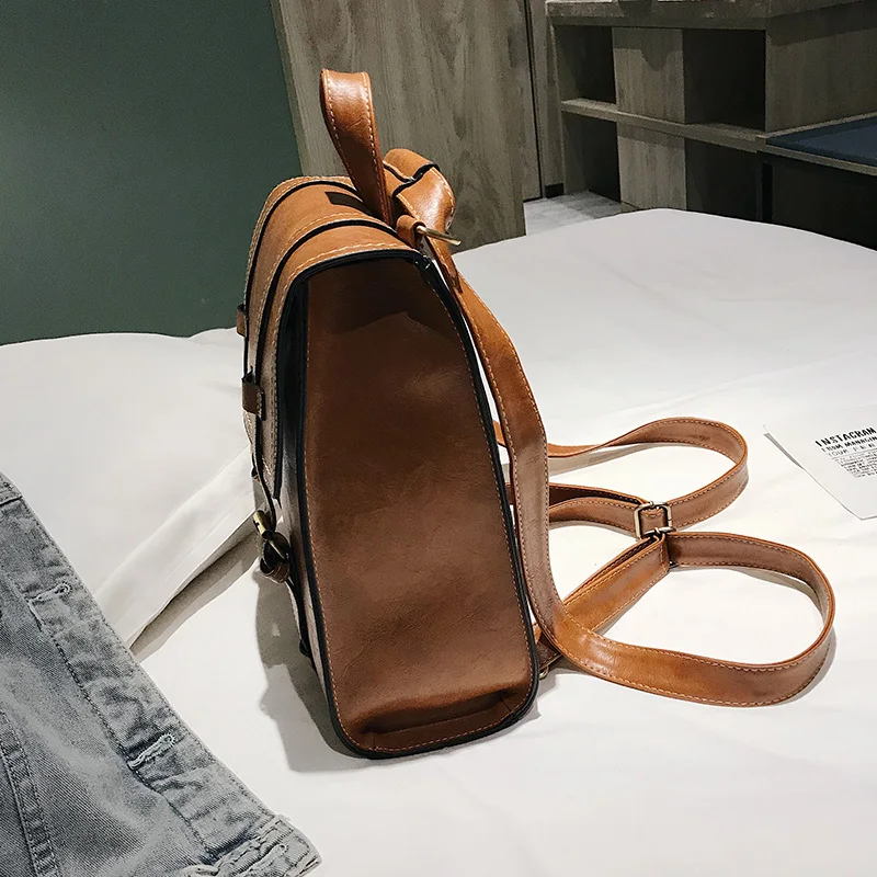 Feminina de Ombro de Couro para Escola para Meninas Mochila Adolescentes 25 High Quality Bolsas e Malas