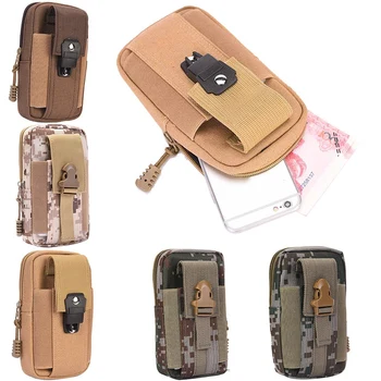 

Waist Bag Canvas Anti Slip Zipper Waterproof Storage Bags Belt Pouches Outdoor Running Accessories For Phone