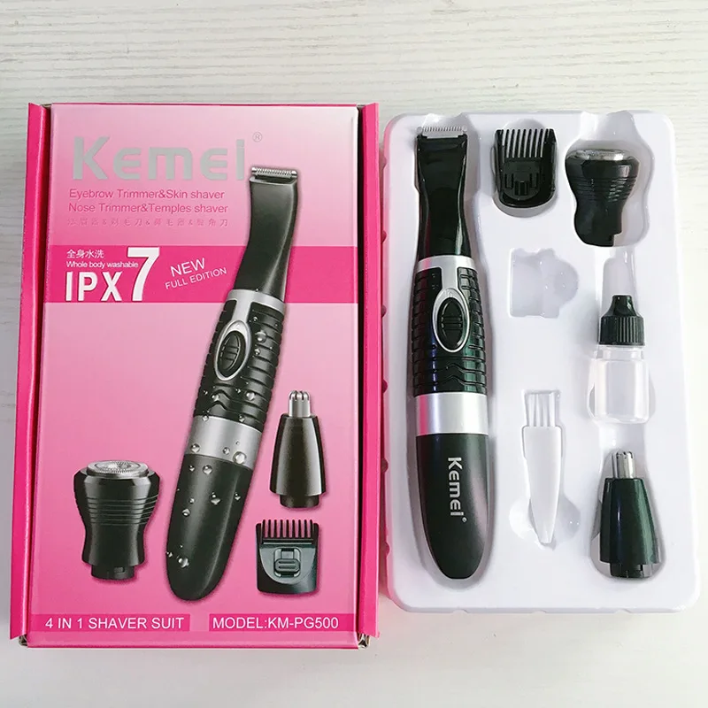 3 In 1 Grooming kit Men`s Ear Nose Trimmer Rechargeable Electric Hair Clipper Shaver Beard Hair Shaving Machine-5