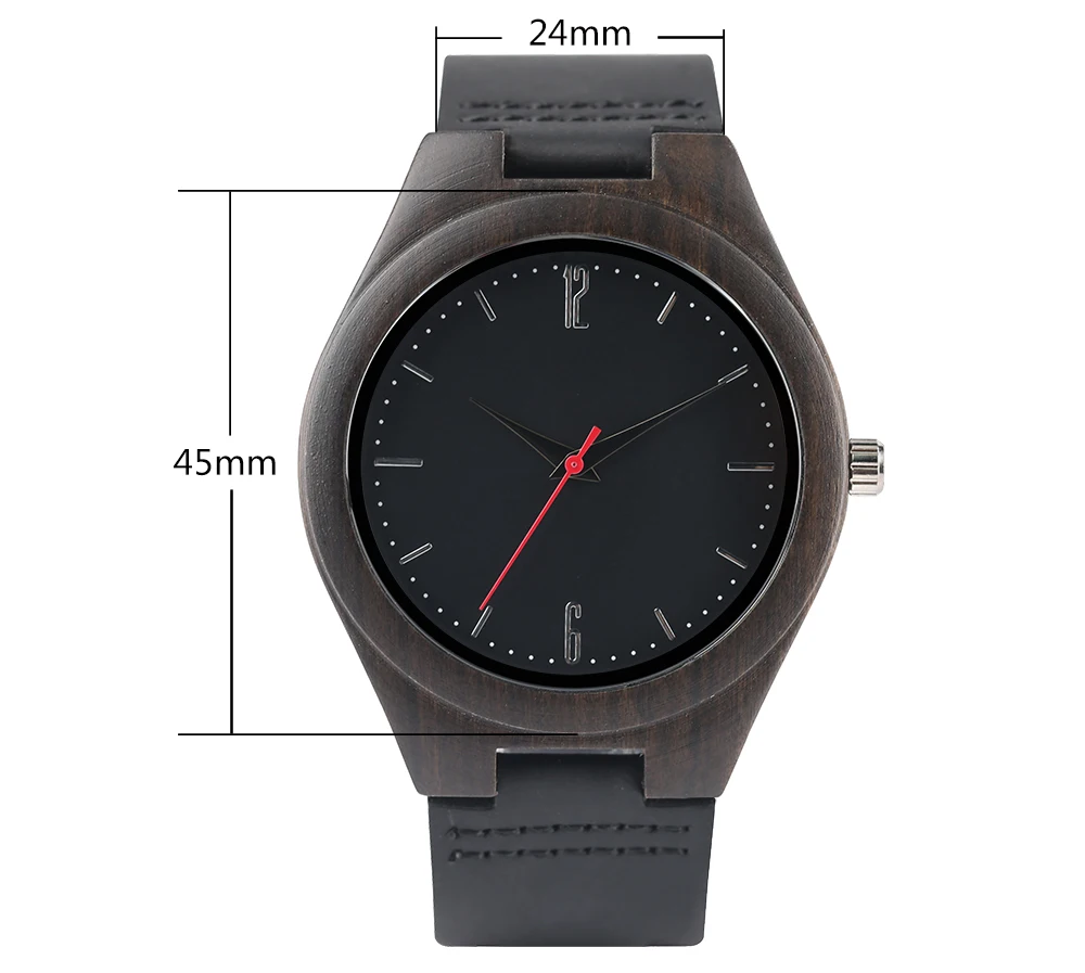 Nature Wood Simple Men Bamboo Watch Cool Casual Genuine Leather Band Strap Wrist Watches Quartz Women Gift Relogio Masculino (14)