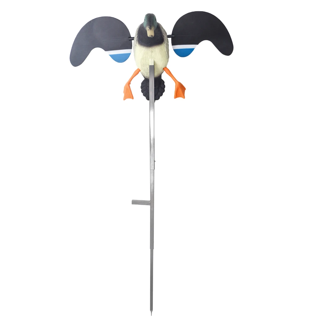  PE Hunting Duck Decoy 3D Lifelike Electric Flying Duck Decoys Remote Control Male/Female for Huntin