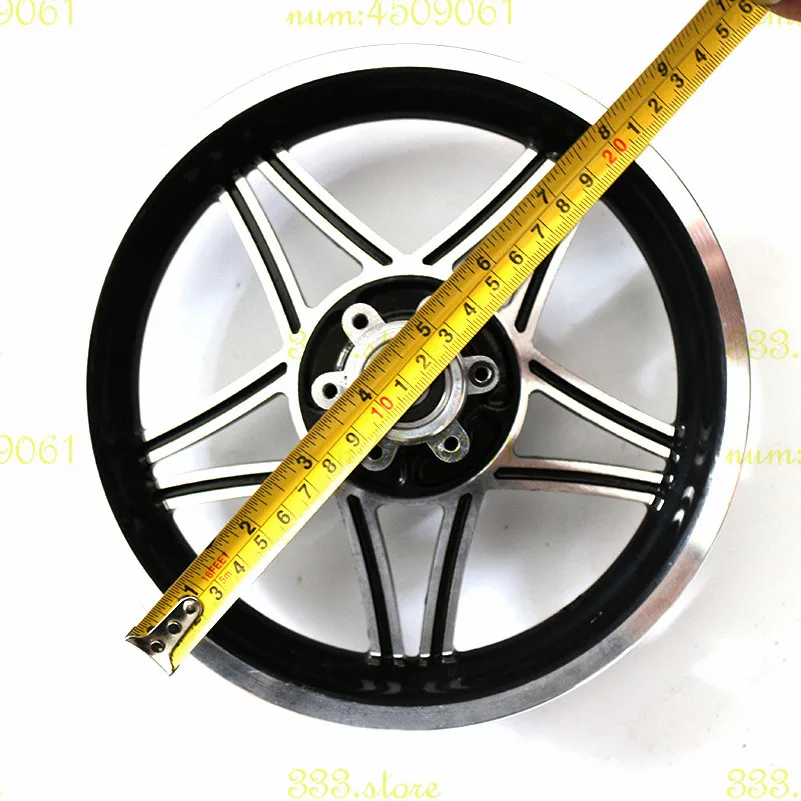 Алюминиевый обод ступицы колеса 12 1/2x2,75 MX350 MX400 Байк скутер cubo de la rueda para patinete recambio скутер алюминий