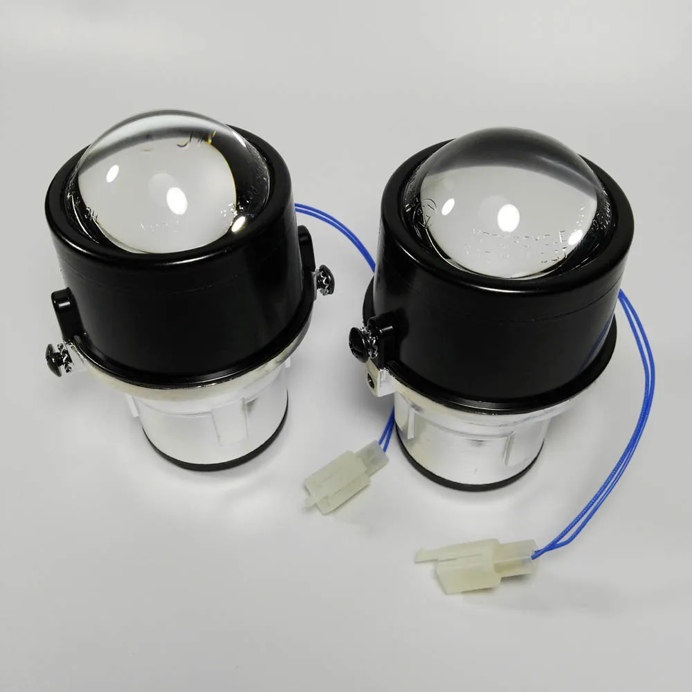 

External part Lights for honda crosstour everus front bumper headlights bifocal lens low full High beam sport lamps house holder