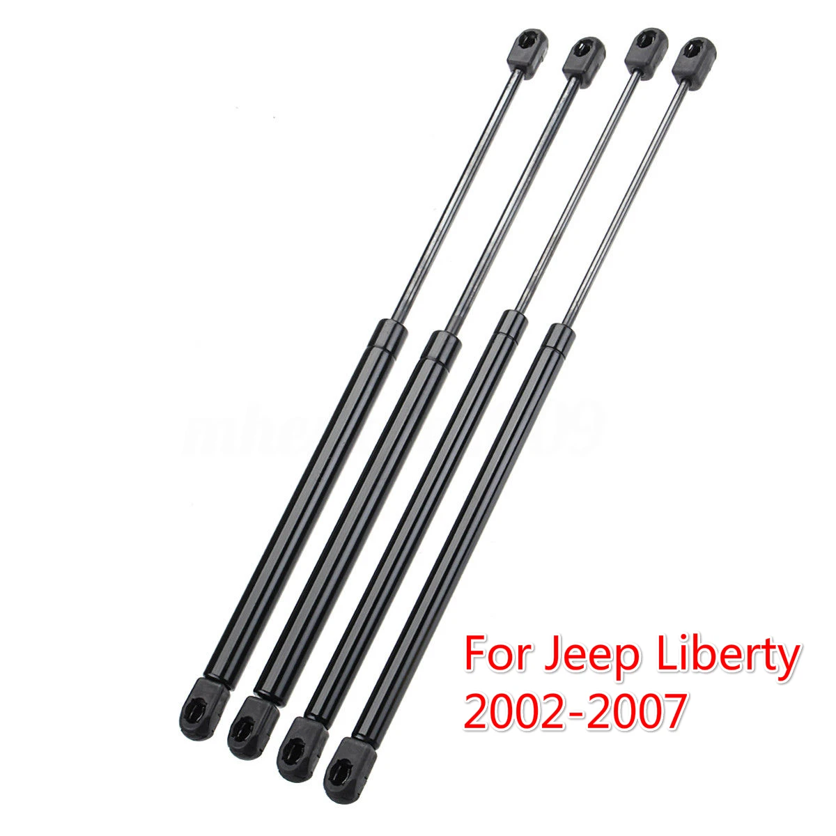 2+2 Car Hood Rear Window Glass Hood Lift Support Trunk Stand Gas Shocks Struts Springs for Jeep