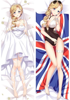 

Suef Anime manga Azur Lane Dakimakura two sided Pillow Cushion Case Cover 812008