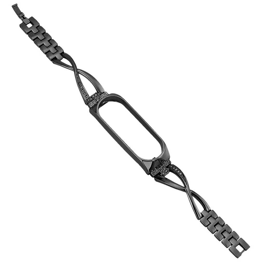 hotReplacement ремешок, браслет+ металлический чехол для Xiaomi Mi Band 4 bracelee покупка