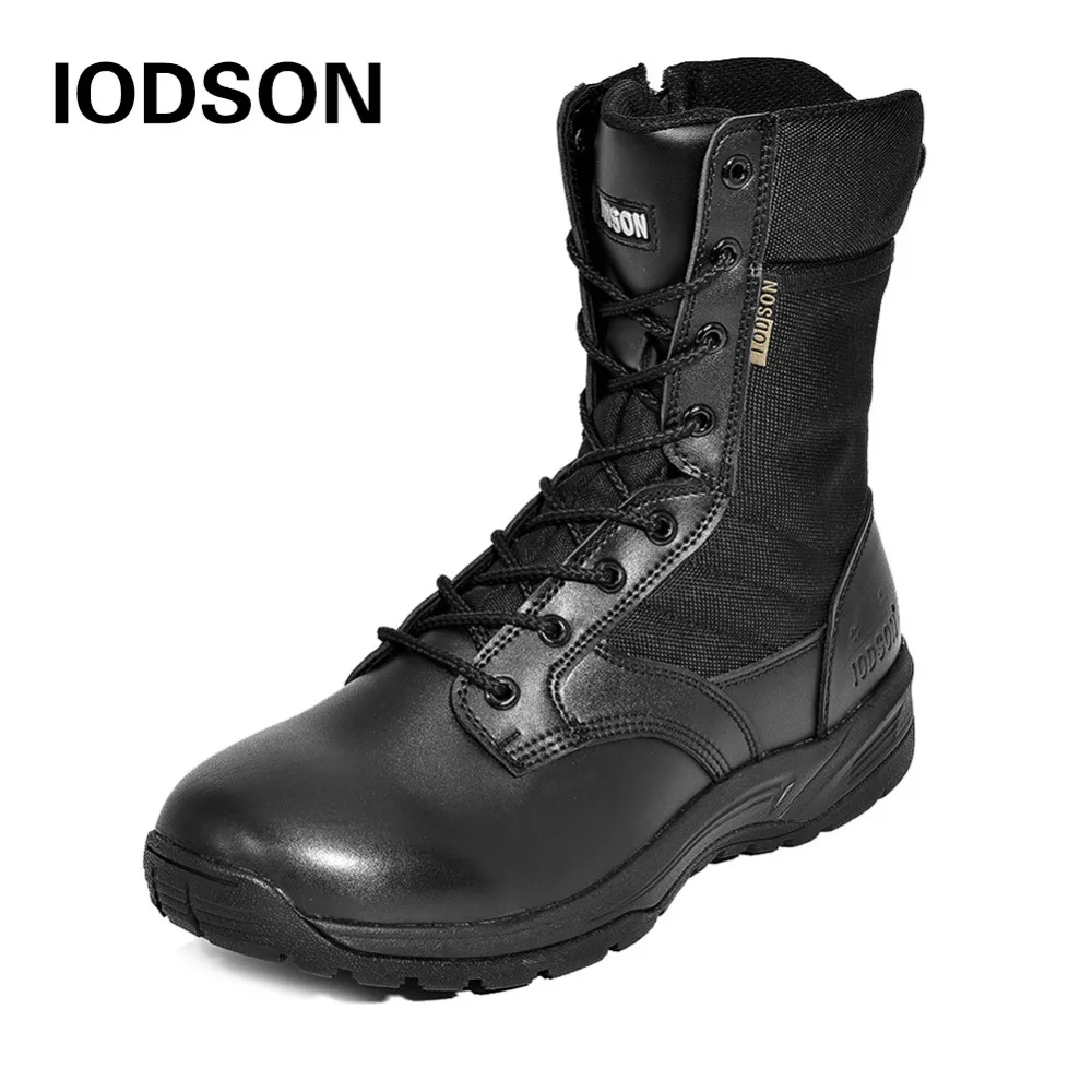 

Winter Outdoor Thicker Snow Boot Men's Woker Safety Shoes Military Combat Boot Special Force Tactical Athletic Waterproof Shoes