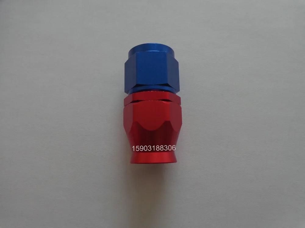 UN-4 AN4 PTFE Telfon Tubo End Raccordi Adattatore Per Auto Girevole Dritto Frizione Linee di Montaggio