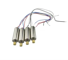 BLLRC X5 X5C Moteur Moteurs Moteur AB Avec Livraison 4 pcs Engrenages Pièces de rechange Pour Syma X5 X5C JD385 V252 H107 RC Hélicoptère
