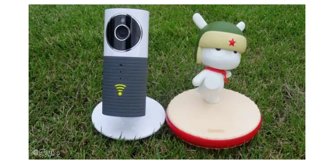 

Gray 720P Home Security IP Camera Two Way Audio Wireless Mini Camera Night Vision CCTV WiFi Camera Baby Monitor i