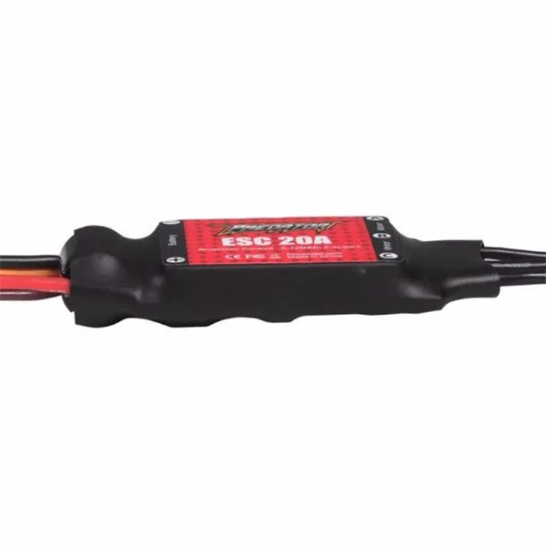 FMS Predator 40A 30A 20A бесщеточный ESC с 3A 2A Линейный BEC XT60 T Разъем для RC модели самолетов