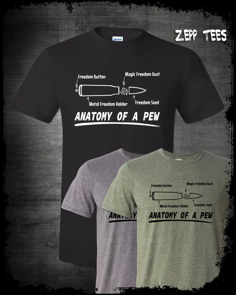 Анатомия Pew рубашка футболка с принтом оружье Molon Labe Funny Pew Life патриотическая AR15 556
